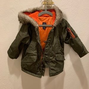Gap coat, boys, 2yrs, green